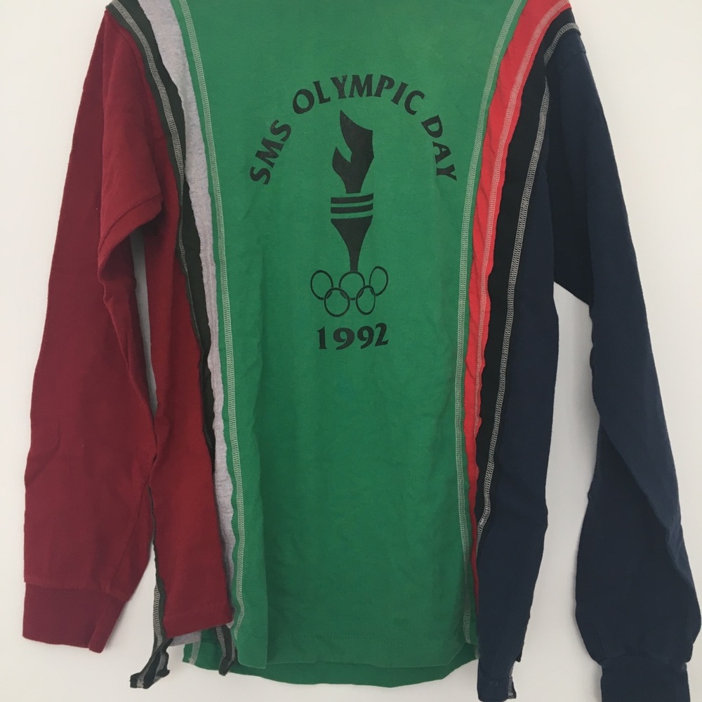 Needles patchwork long sleep shirts in size Small